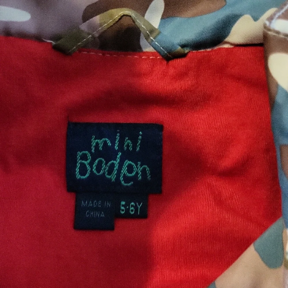 Mini Boden vibrant camouflage